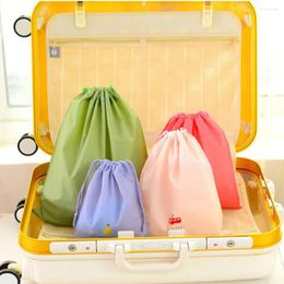Storage Bags Facial Wash Towel Drawstring Pocket Travel Bag Dustproof Bundle Organizadores