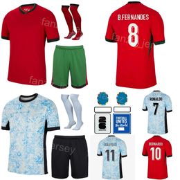 Euro Cup Mens Kid 2024 13 PEREIRA Soccer Jerseys 20 JOAO CANCELO 1 PATRICIO 10 JOAO FELIX 21 DIOGO J 8 MOUTINHO 5 GUERREIRO Football Shirt Kits National Team PuTaoYa