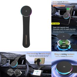 New Upgraded 15W Magnetic Wireless Charger Fast Charging Car Phone Holder Centre Control Screen Dashboard for Iphone 15 Pro Max