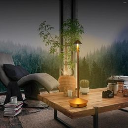 Table Lamps Portable LED Lamp Touch Control Dimmable Desk Rechargeable Nightstand Lights For Coffee Table/Restaurant/Bedroom Use