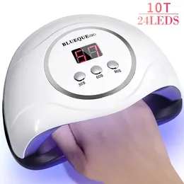 Nail Dryers 10T UV Lamp 48W Gel Polish Dryer Pedicure Light Manicure Art Machine LED