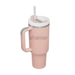 Mugs Lager 40oz The Quencher Tumbler Pink Dusk Soft Matte Customized Your 240417