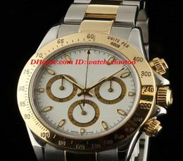 Factory Supplier Luxury 116523 White Dial Stainless Steel Bracelet Automatic Mens Men039s Watch Watches1168735
