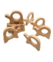 Wooden Tortoise Teethers Nature Baby Teething Toy Organic Wood Teething Holder Nursing Baby Teether elephant animal Soothers Baby 2913749