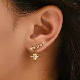 Stud Earrings Korean Fashion Jewellery Cute Star Statement Oorbellen Brincos Gothic For Women Wholesale Pendant