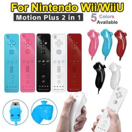 Mice Remote Compatible Nintendo Wii Console Wireless Gamepad Controller Nunchuck Remote Control Joystick Joypad Optional Motion Plus