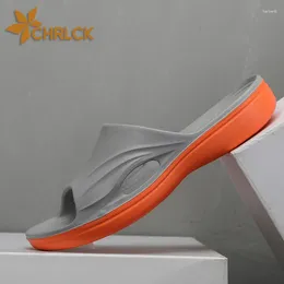 Slippers CHRLCK Summer Bathroom For Men Women Badslippers Badeschuhe Bathing Shoes Shower Soft Indoor Home Beach Big Size 49