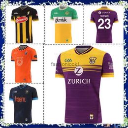 Wexford Shirt Mens Tipperary 2024 Rugby Jersey Kilkenny GAA Home County Jerseys Size S-5XL fw24