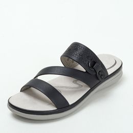 slippers sandals slides shoes women men beach low heels shoes outdoors summers black brown white blues size 36-42