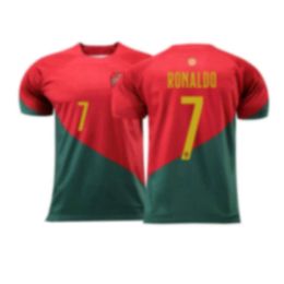 Soccer Jerseys Men's Football Jersey Top Short Sleeved 2024 Cup England Home 2022 World Portugal