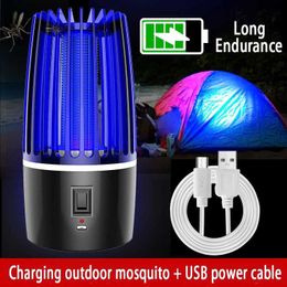 Mosquito Killer Lamps Portable electric mosquito killer lamp 4000mAh USB charging silent radiation YQ240417