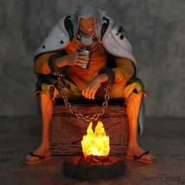 Action Toy Figures 16cm Anime One Piece Figure Silvers Rayleigh Action Figures Model Figurine Room Collection Ornament Pvc Model Toys Birthday Gifs