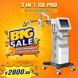 New Vertical Slimming Beauty Machine Lipo Laser Body Contouring Device EMS Cryo Fat Freeze Equipment Beauty Salon Use Fast Delivery