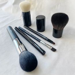CC Makeup Brushes Set 6 Pcs Petit Pinceau Retractable Kabuki Powder Cream Eye shadow Dual tip eyeshadow Lip Brush Cosmetics Beauty Tools ZZ