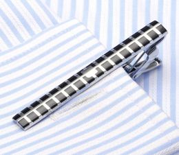 1 pcs Fashion Style Tie Clip For Men Metal Silver Gold Tone Simple Bar Clasp Practical Necktie7492972