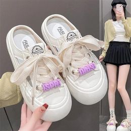 Casual Shoes Thick Soled Baotou Women's 2024 Summer Sandals Versatile Big Head Unique Matsuke Sole Cool Slippers
