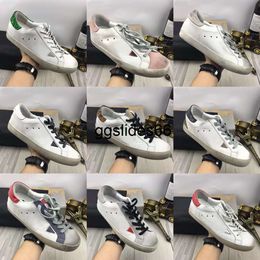 Designer Super star brand casual Goldenlys Gooseity shoes new release hi star luxury shoe Italy women men sneakers Sequin Classic do old lace up genuine leather