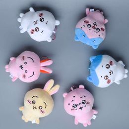 Hot Chiikawa Plush Dolls Kawaii Anime Hachiware Usagi Momonga Kurimanju Bag Pendant Gifts Mini Plush Toys Keychain