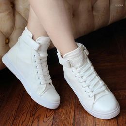 Casual Shoes 2024 Fashion Women Light Breathable Canvas All Black White High Top Solid Color Sneakers Flats Chaussure Femme