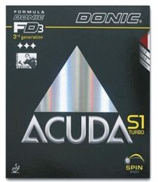 Donic ACUDA S1 ACUDA S1 Turbo table tennis rubber table tennis rackets racquet sport table tennis cover Ping Pong rubber3730675