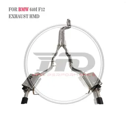 Catback For 640i F12 Exhaust System Stainless Steel High Performance Electronic Valve Muffler Car Accessories