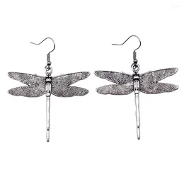 Dangle Earrings 1pair Dragonfly For Men Accessories Jewellery Woman Hook Size 18x19mm