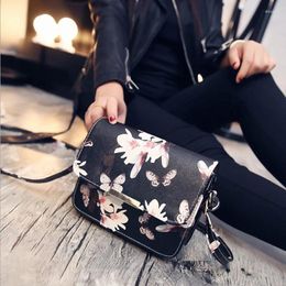 Shoulder Bags SHYAA 2024 Ladies Single Small Bag Butterfly Love Flower Mini Square Handbag Fashion Diagonal Female Crossbody