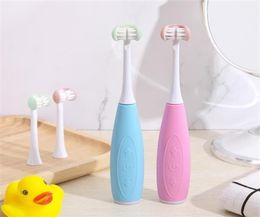 3D Side Electric Toothbrush USB Rechargeable Replacement Smart Ultra Brush Heads 5 Mode Waterproof Timer 22021188S9956264