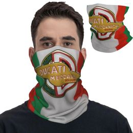 Scarves Ducatis Meccanica Italian Flag Bandana Neck Cover Printed Magic Scarf Multi-use Cycling Fishing Unisex Adult Breathable