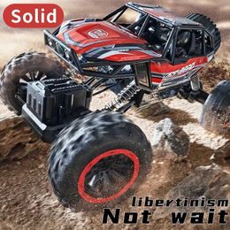 Diecast Model Cars 1 12 alloy climbing car 2.4G four-wheel drive remote control car all terrain off-road racing car gift for boys J240417 J240417