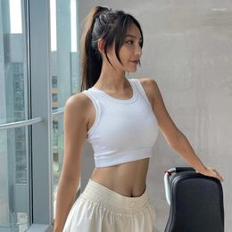 Active Shirts Exposed Navel Sexy Women Solid Sport Color High Elastic Gym Yoga Top Running Breathable Short Sleeve T-Shirts