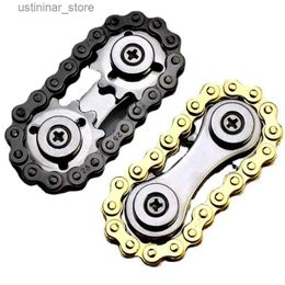 Beyblades Metal Fusion Fidget Toys Metal Flywheel Gyro Gear Chain Antistress Fun Sprockets Hand Spinner Stress Reliever Gift EDC for Children Adults L416