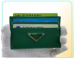 Luxury Designer Card Holders Womens Men Purses New Fashion purse Double Sided Credit Cards Coin Mini Wallets7786107