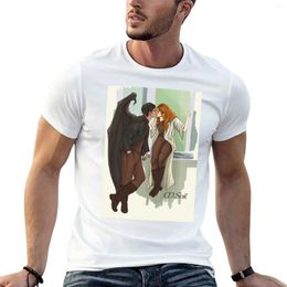 Men's Polos Gwyn And Azriel T-Shirt Custom T Shirts Cute Clothes Short Black Mens Big Tall