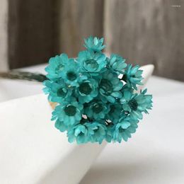 Decorative Flowers Baby Breath Eternal Colorful Pressed Dried Everlasting Gypsophila Bouquets For Wedding