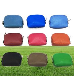 Whole Fashion Coin Purse Mini Wallet Soft TOGO Real Cowskin Genuine Leather Women Pouch Female Short Pocket Money Bag5784382