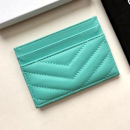 Marka mody projektant designerskiej karty Holder Lady Money torebka luksus portfel karta Karta