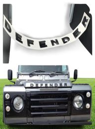 Car Accessories For Defender Front Bonnet Emblem Logo Badge Lettering Sticker9240505