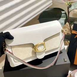 Luxury Handbag Designer Crossbody Tabby Bag Shoulder For Women Genuine Leather High Quality Fashion Sacoche Borse Lady Cross Body Flap Bags