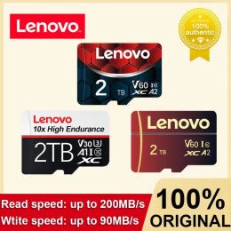 Cards Lenovo 2TB Memory Card V60 4K Micro TF SD Card Waterproof SD Card 1TB 512GB 256GB 128GB For Phone Computer Camera Dropshipping