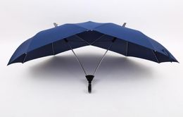 Umbrellas Fashion Persoonlijkheid Mannelijke Paraplu Vrouwen Creatieve Dubbele Liefhebbers Pole Top Een Stuk1660138