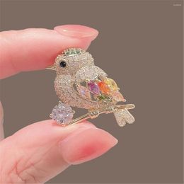 Brooches Lovely Birds Butterfly Bee Brooch For Women Pearl Rhinestone Trendy Animal Jewellery Coat Dress Lapel Pins Wedding Party Gifts