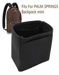 Cosmetic Bags Cases Fits For PALM SPRINGS Backpack Storage Felt Makeup Bag Organiser Insert Travel7441166