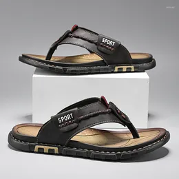 Sandals Men's Shoes Outdoor Comfortable Men Casual Summer Mens Non-slip Beach Man Flip Flops Plus Size