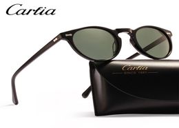 Polarised sunglasses women sunglasses carfia 5288 oval designer sunglasses for men UV protection acatate resin glasses 3 Colours wi5334043