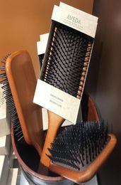 DHL A Top Quality AVEDA Paddle Brush Brosse Club Massage Hairbrush Comb Prevent Trichomadesis Hair SAC Massager2083559