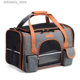 Dog Carrier Crossbody Dog Bag Pet Backpack Crossbody Bag Solid Colour Multipurpose Shoulder Bag Pet Carrier For Cats Dogs Stuff Dog Carrier L49