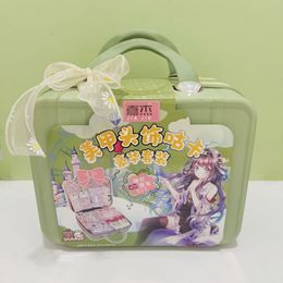 J-8021 Nail Headwear Guka Set Girl Made Diy Gift Pack