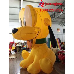 Mascot Costumes Iatable Advertisement Dog Air Cartoon Dog Iatable Model Set Props