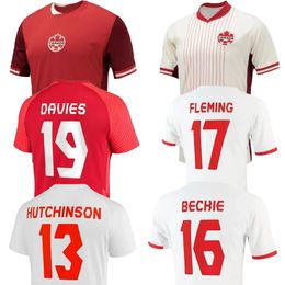 Soccer JerseyS Canada DAVIES 19 LARIN 17 customized Thai Quality 2024 HOILETT 10 CAVALLINI 11 DAVID 20 KAYE 14 LARYEA 22 MILLAR 23 custom football mom shirts